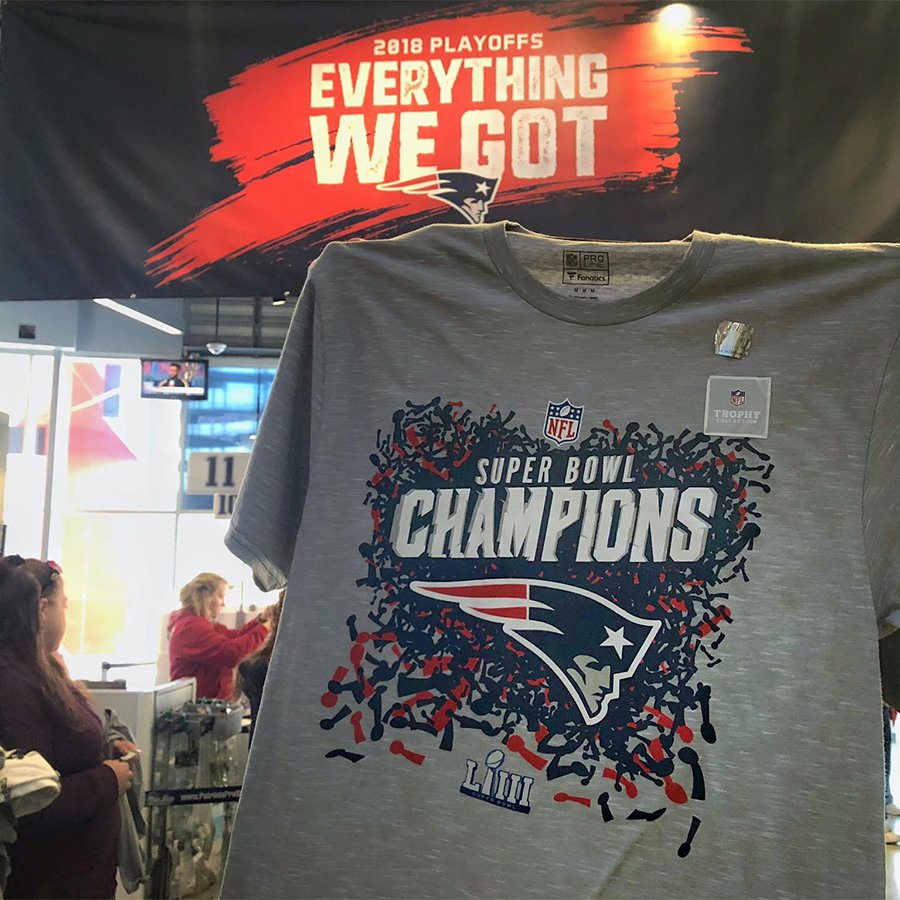 patriots team store