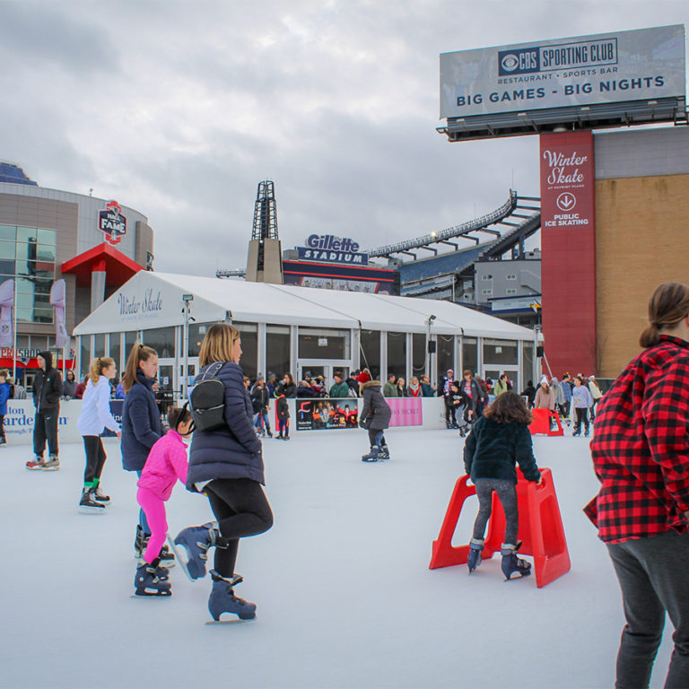 Winter Skate Ice Skating Patriot Place