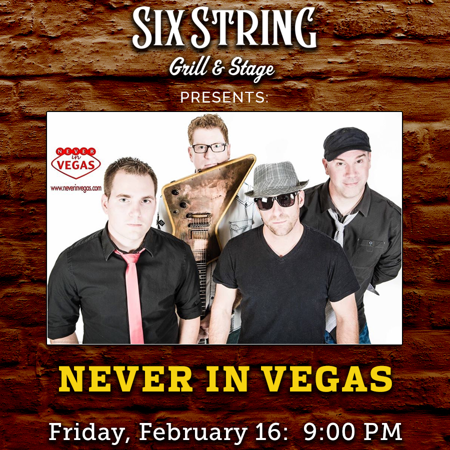 Six String Grill & Stage Live Music Never in Vegas