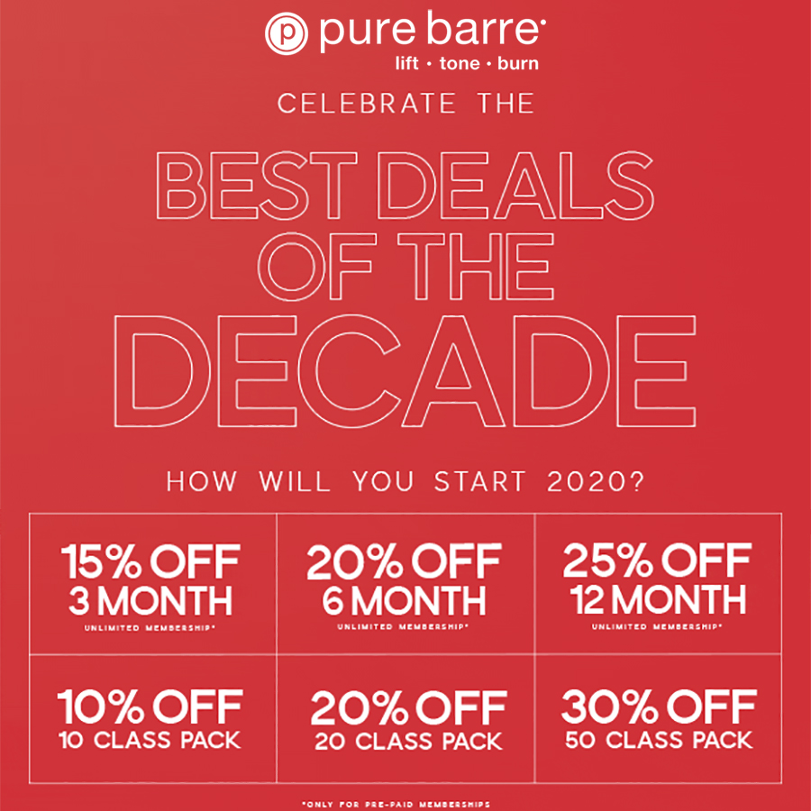 pure barre best of the decade square
