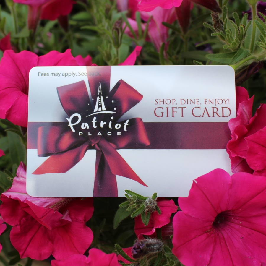 Gift Card Flower Square
