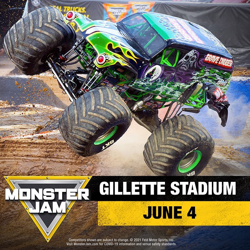 Gillette Stadium Monster Jam June 4, 2022