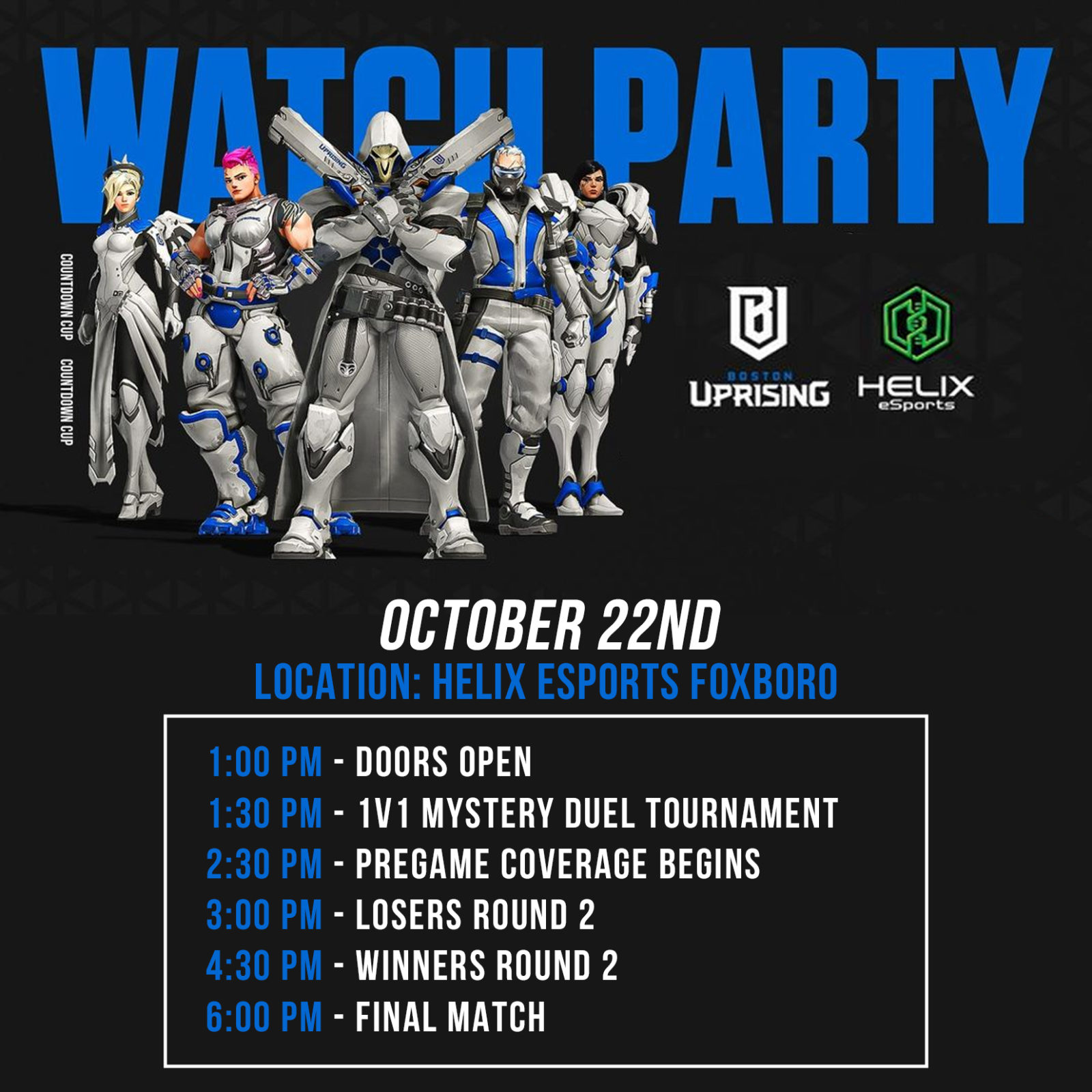 Helix Uprising Watch Party October 22
