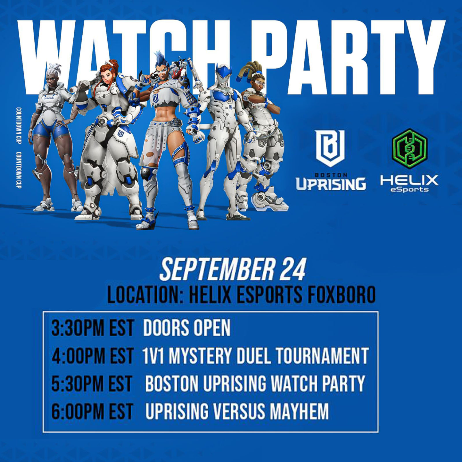 Helix Uprising Watch Party