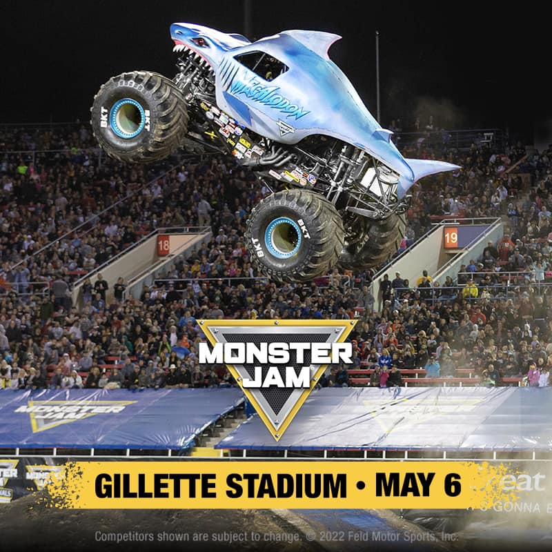 Monster Jam 2023 Gillette Stadium May 6