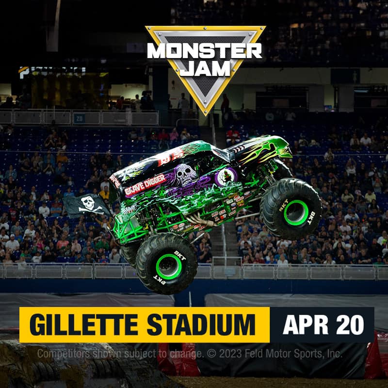 Monster Jam at Gillette Stadium Patriot Place
