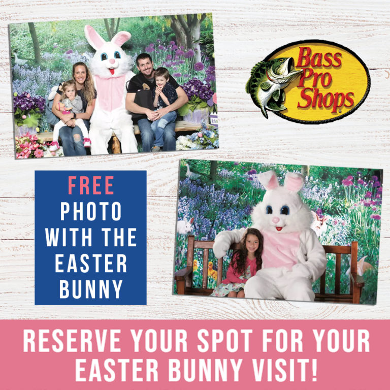 Bass Pro Shops – FREE Photo with the Easter Bunny | Patriot Place