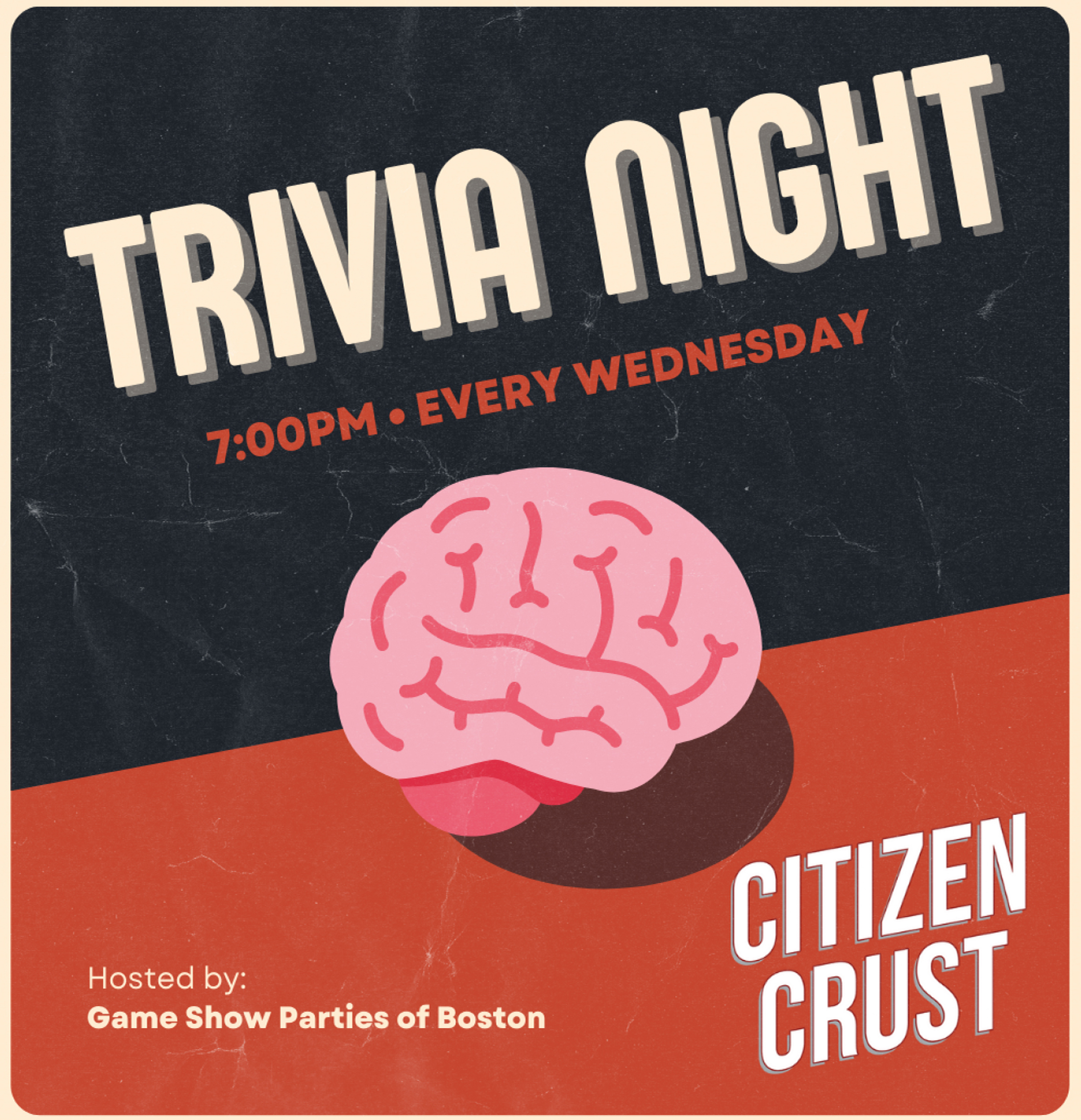 Citizen Crust Trivia Night Wednesday