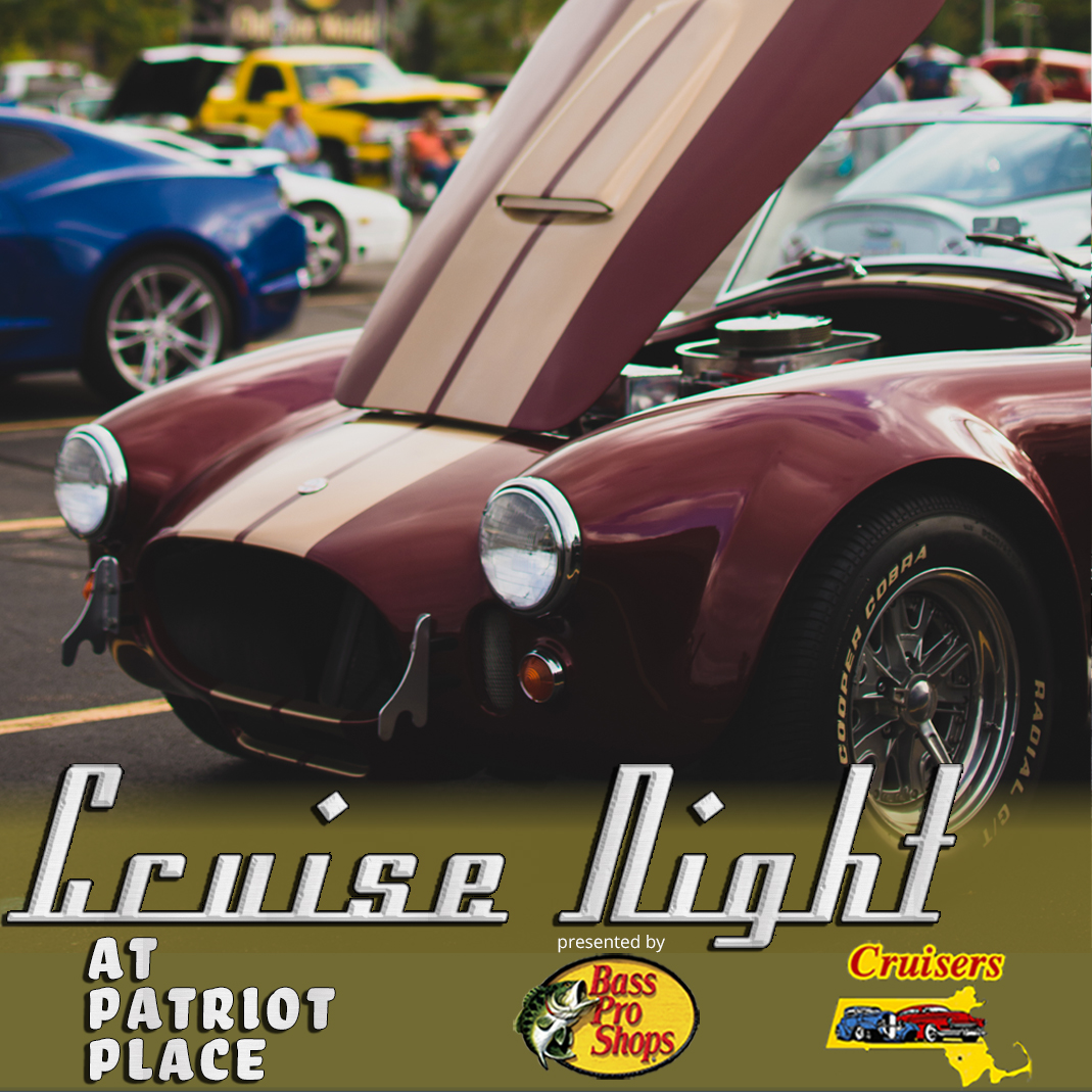 Mass Cruisers Cruise Night at Patriot Place 2022