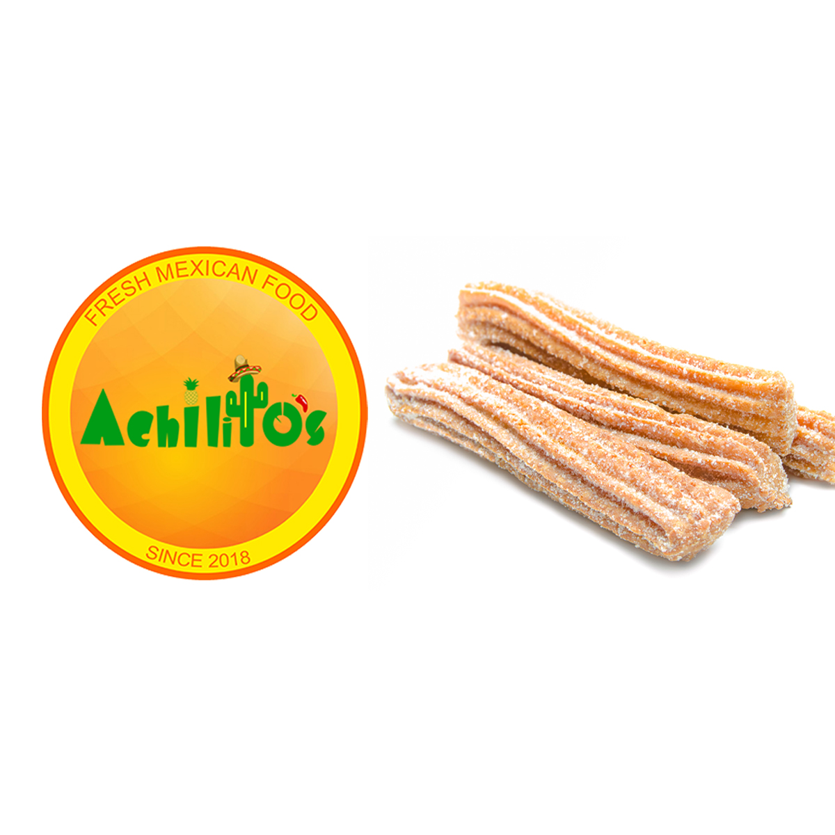 Free churros with any purchase at Achilito's Taqueria