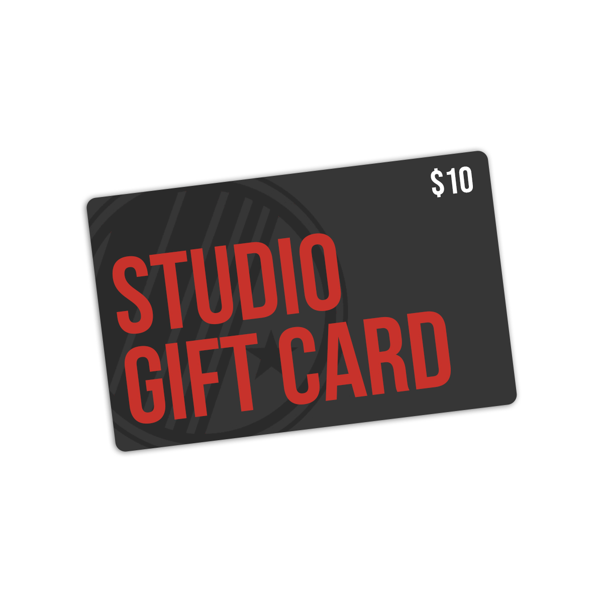 $10 Rev'd Studio gift card