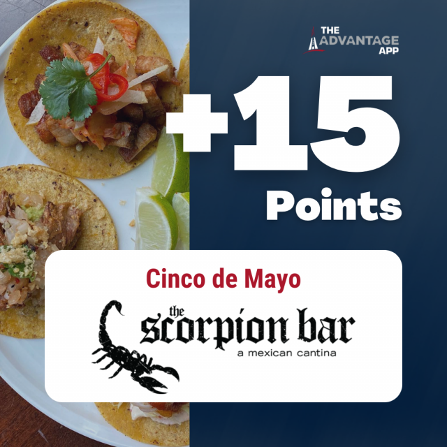 Bonus Points - Scorpion Bar Cinco de Mayo