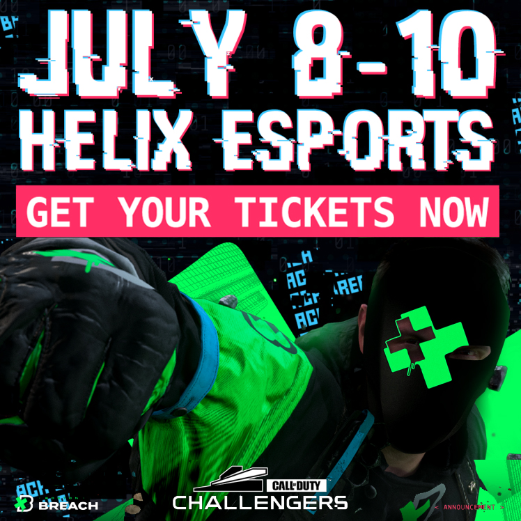 Helix eSports Challengers July 8 - 10