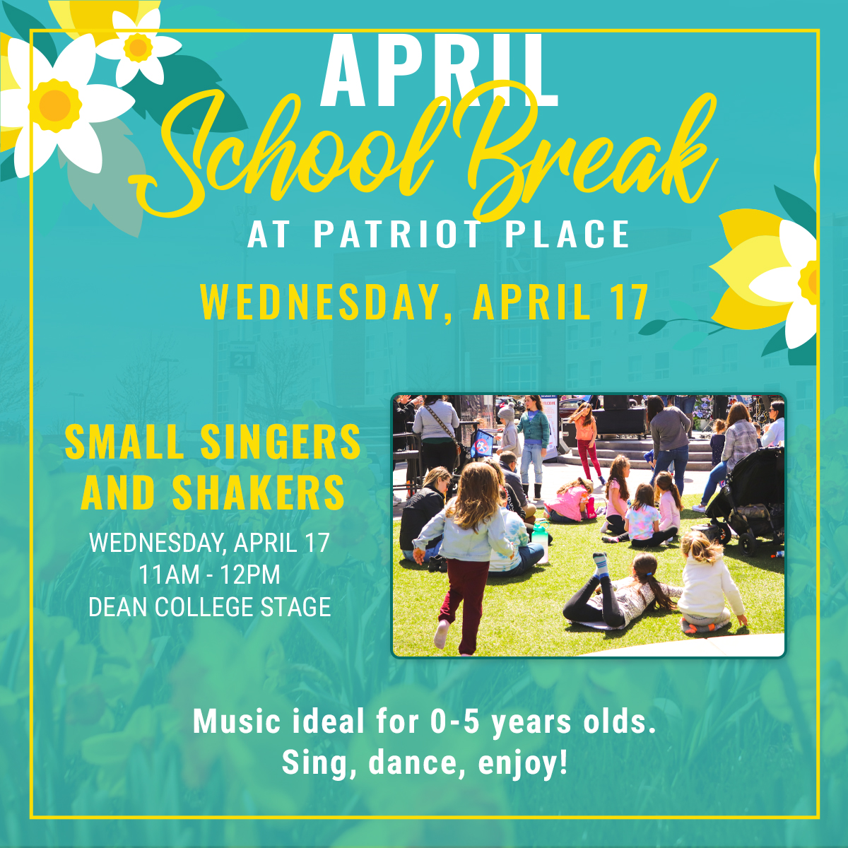 April School Break Small Singers & Shakers 2024