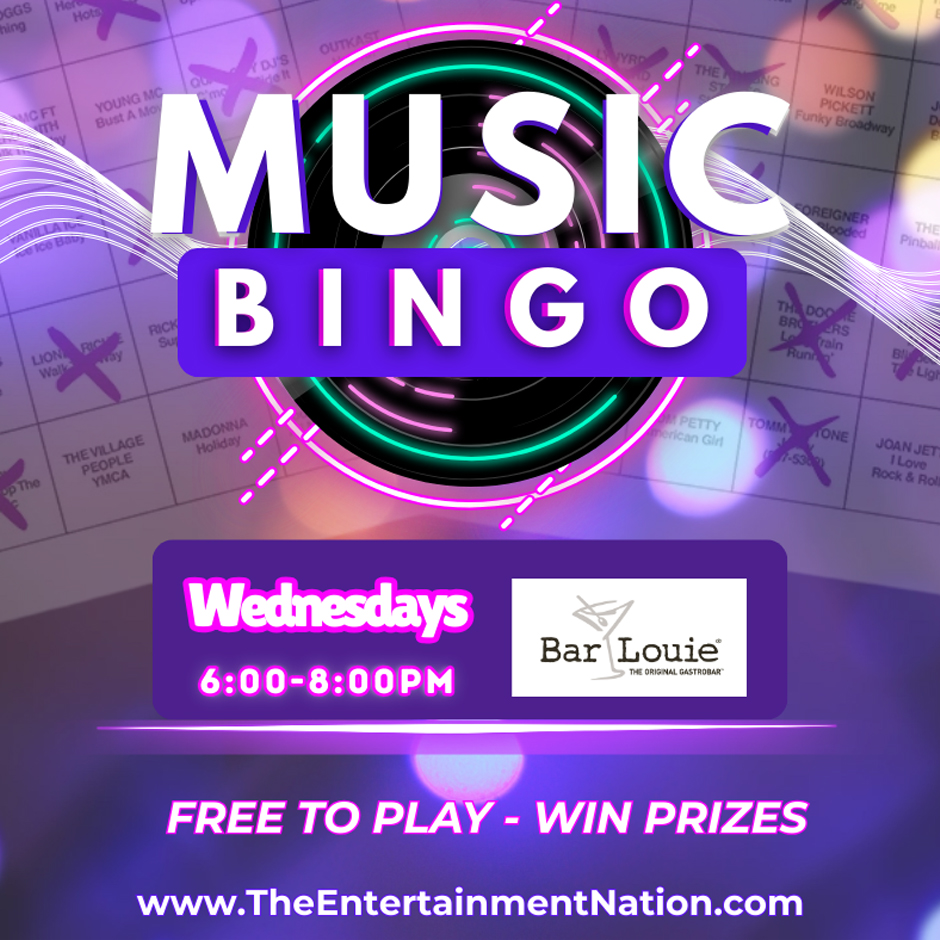 Bar Louie Music Bingo