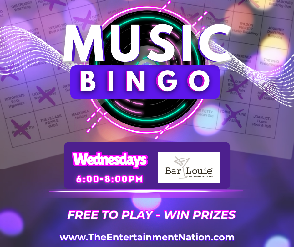 Bar Louie Music Bingo