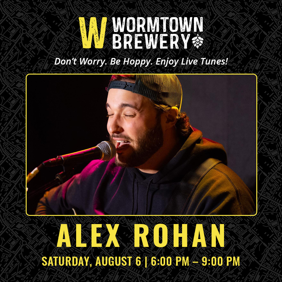 Alex Rohan Wormtown Live Music Alex Rohan