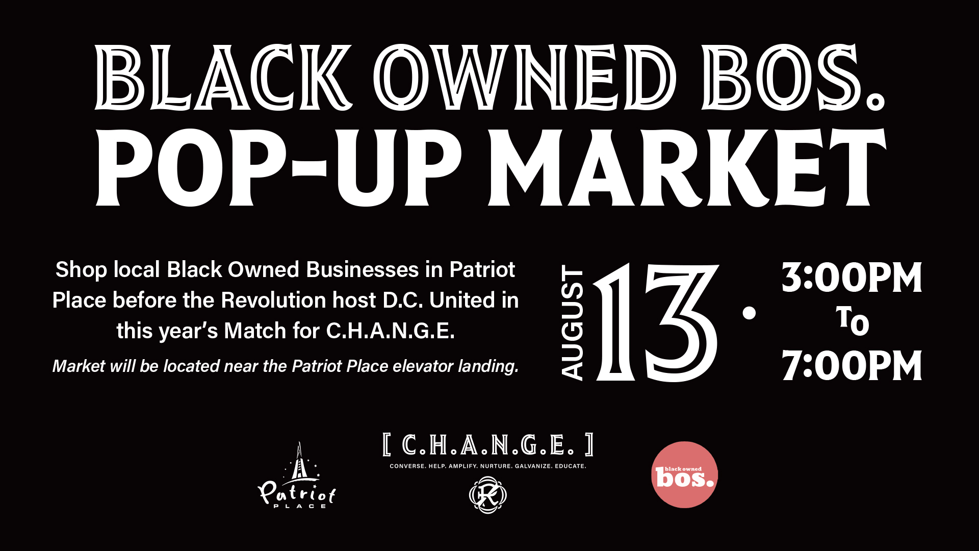 Black Owned Boston Pop-up Market