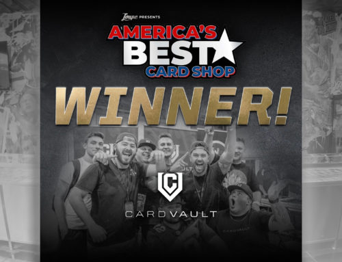 Big Night’s CardVault at Patriot Place in Foxborough Named “America’s Best Card Shop”