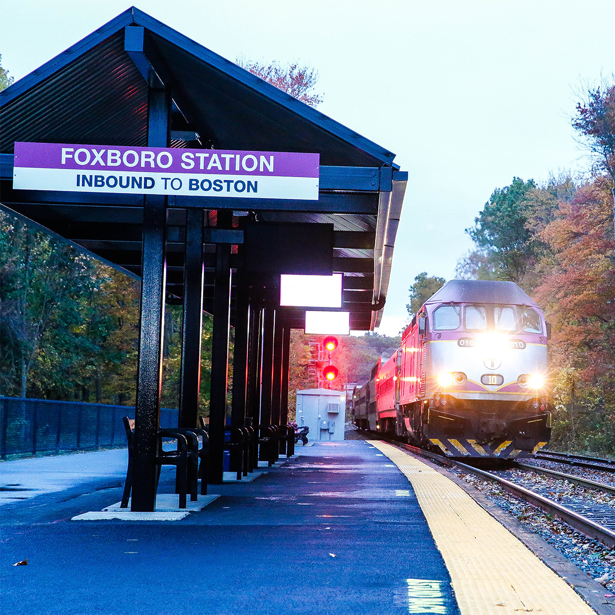 MBTA Foxboro Station