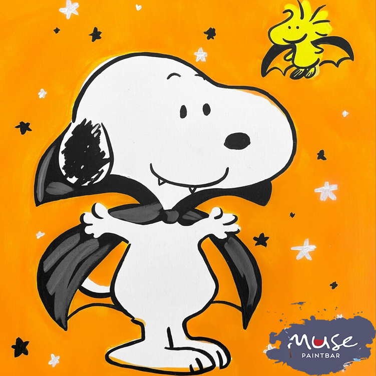 Muse Paintbar Spooky Pooch