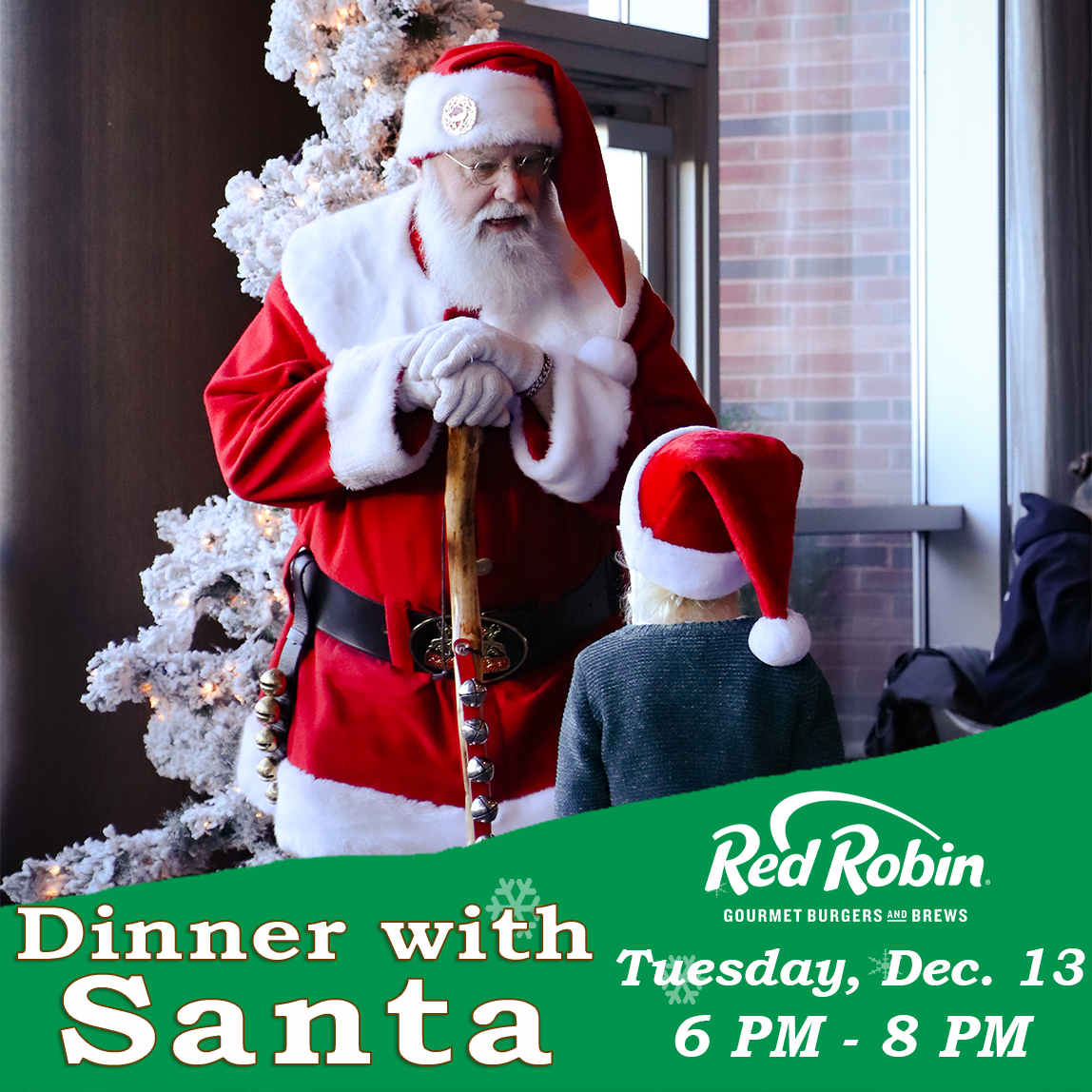 Dinner with Santa Red Robin 12-13