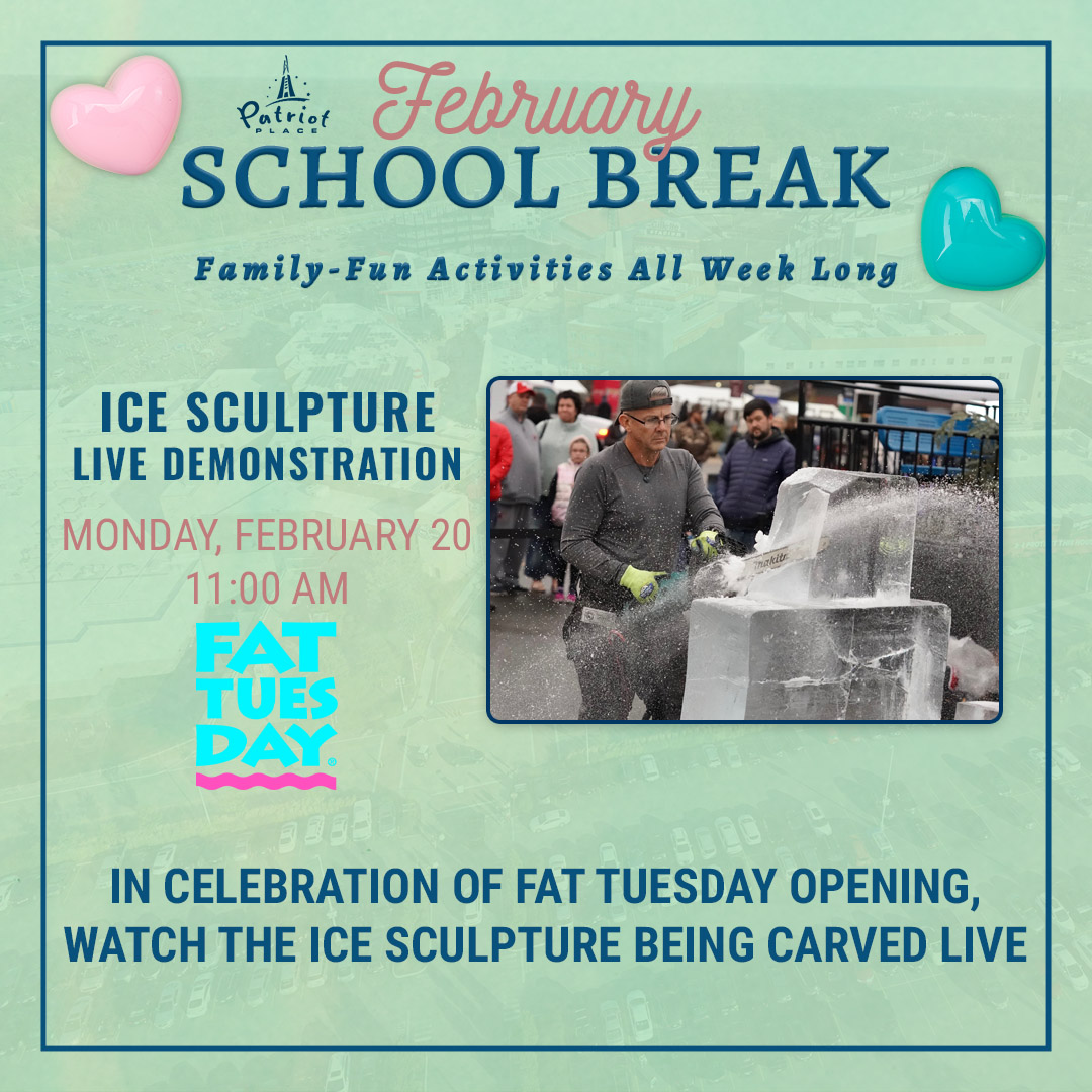 February Break Ice Sculpture