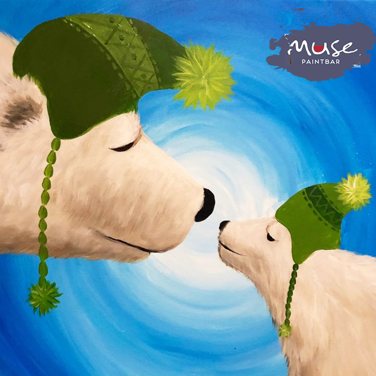 Winter Nuzzles Muse Paintbar