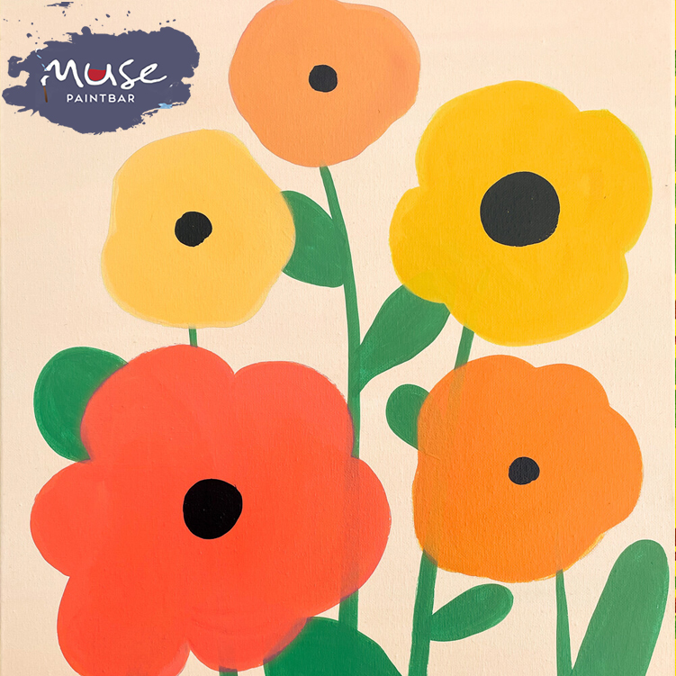 Lovely Blooms Muse Paintbar