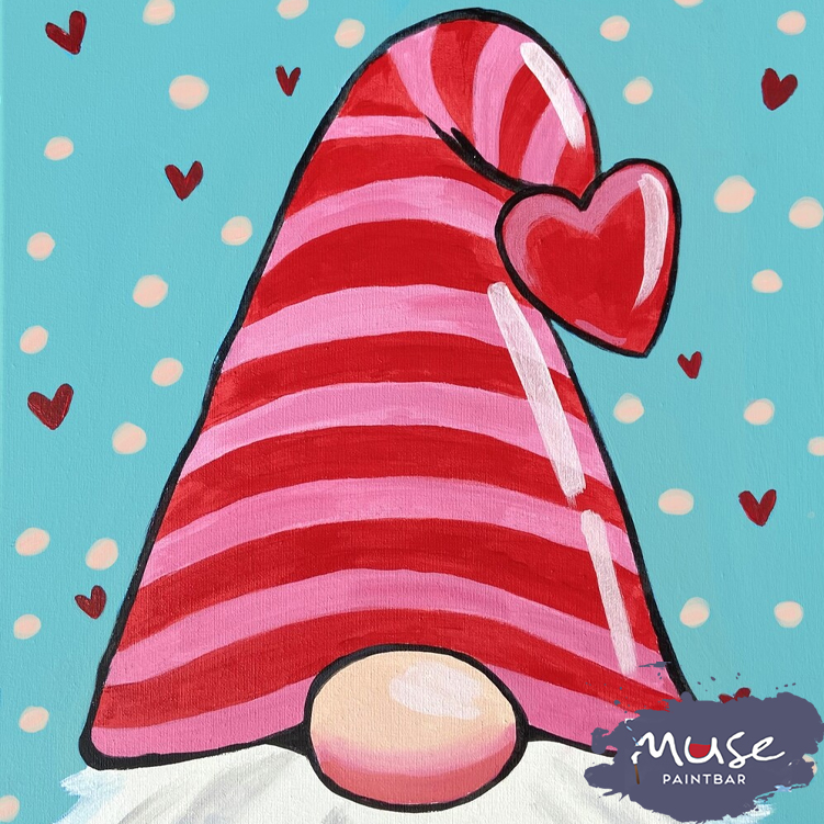Lovely Gnome Muse Paintbar