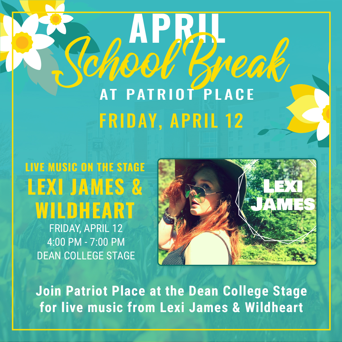 April School Break Live Music Lexi James