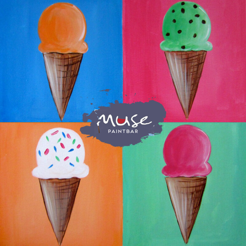 Muse Paintbar Four Scoops Patriot Place