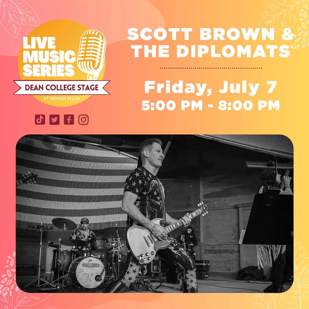 Live Music Series on the Dean College Stage at Patriot Place Scott Brown