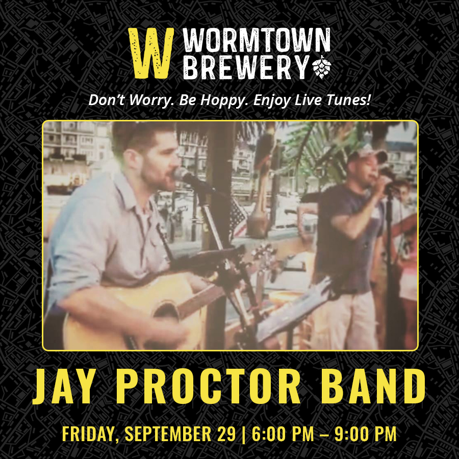 Jay Proctor Band Wormtown Live Music