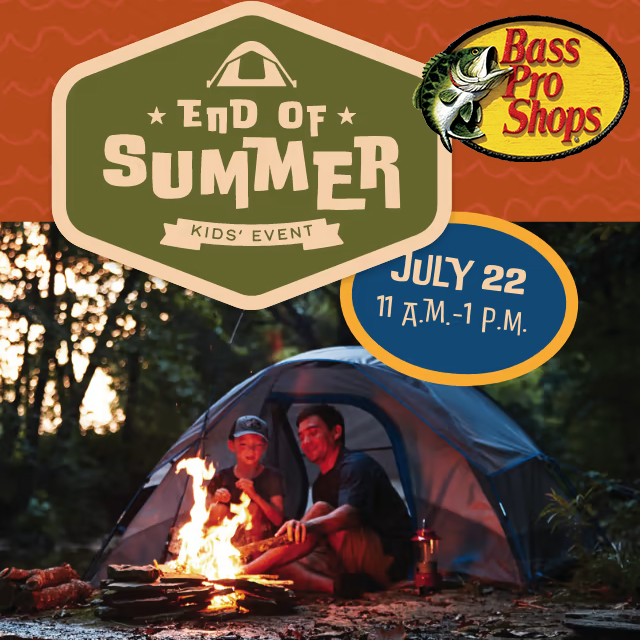 Bass Pro Shops End of Summer Kids Camp