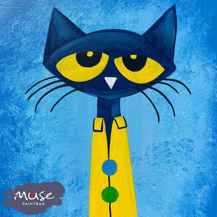 Pete The Cat Muse Paintbar