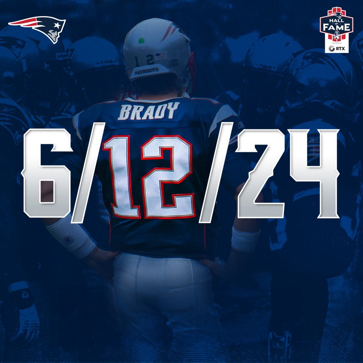 Brady Patriots Hall of Fame Induction 6-12-24