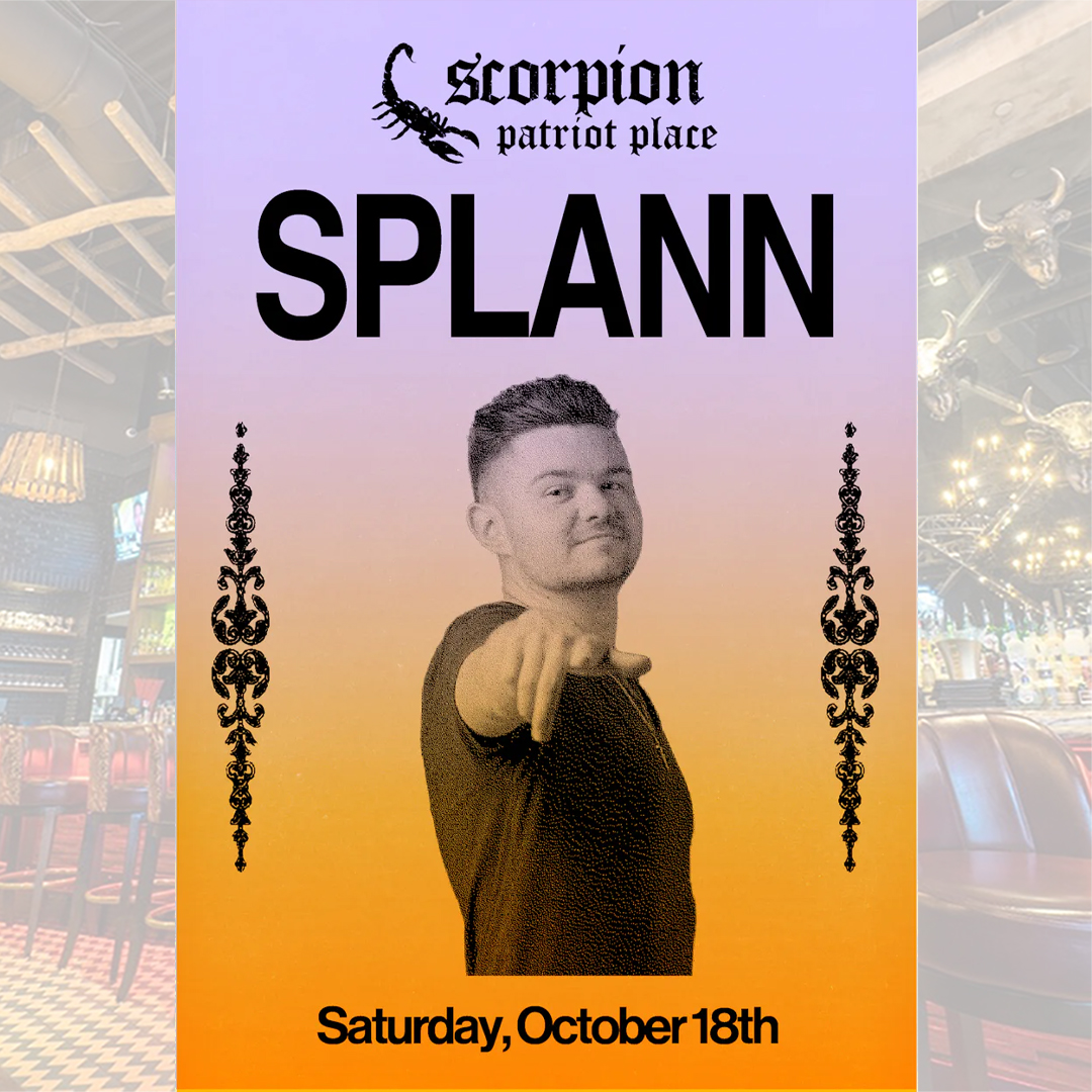 10-18 Splann Scorpion Bar Weekend Bar
