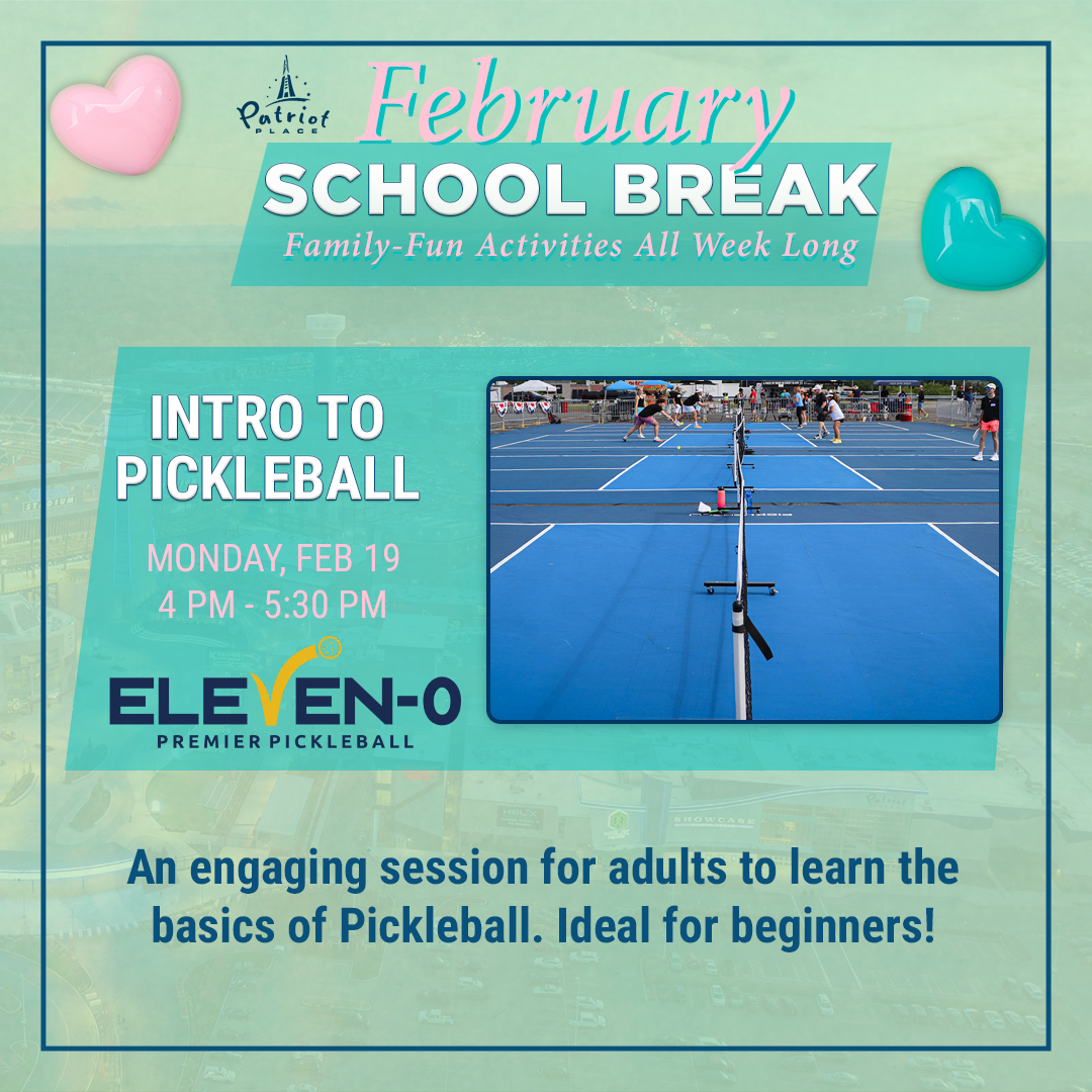 February Break Intro to Pickleball