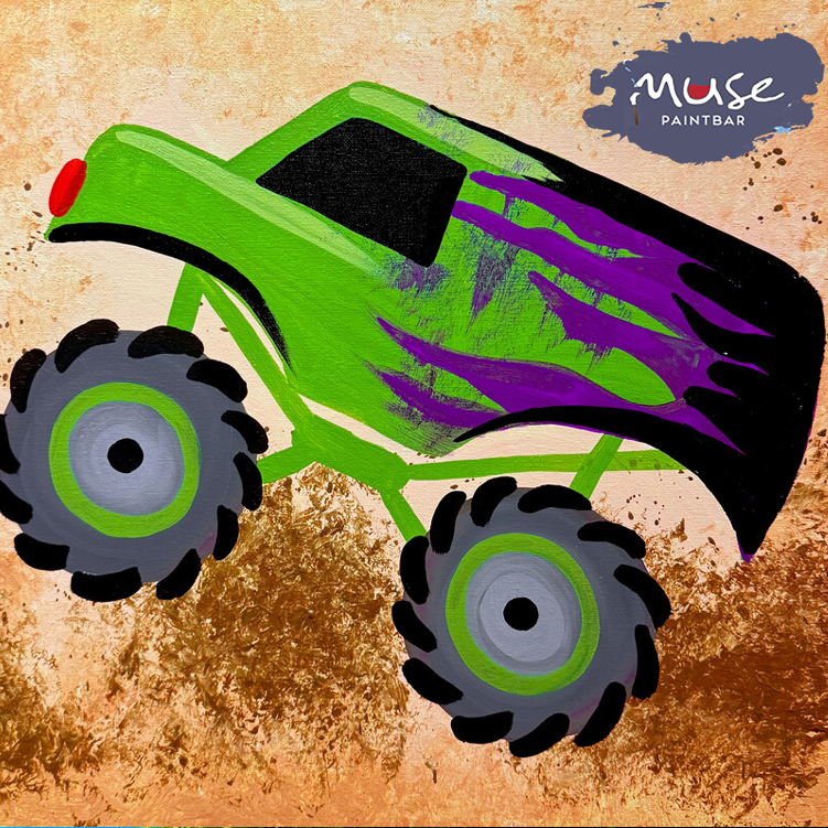 Monster Truck Muse Paintbar