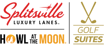 Splitsville Luxury Lanes™ | Howl at the Moon | Golf Swing Suite