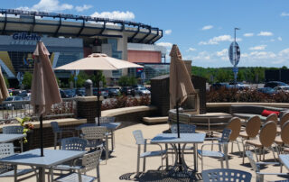 Renaissance Boston Patriot Place Hotel patio