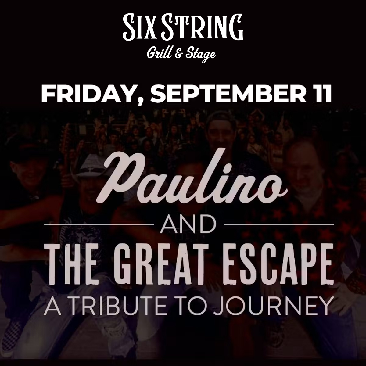 six string great escape tribute to journey