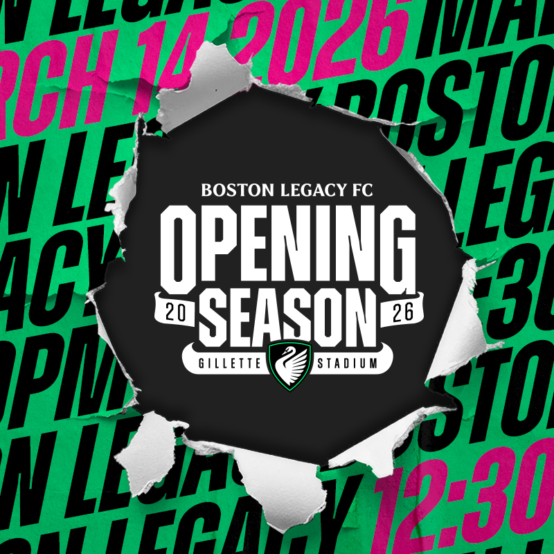 Boston Legacy Home Opener 2026