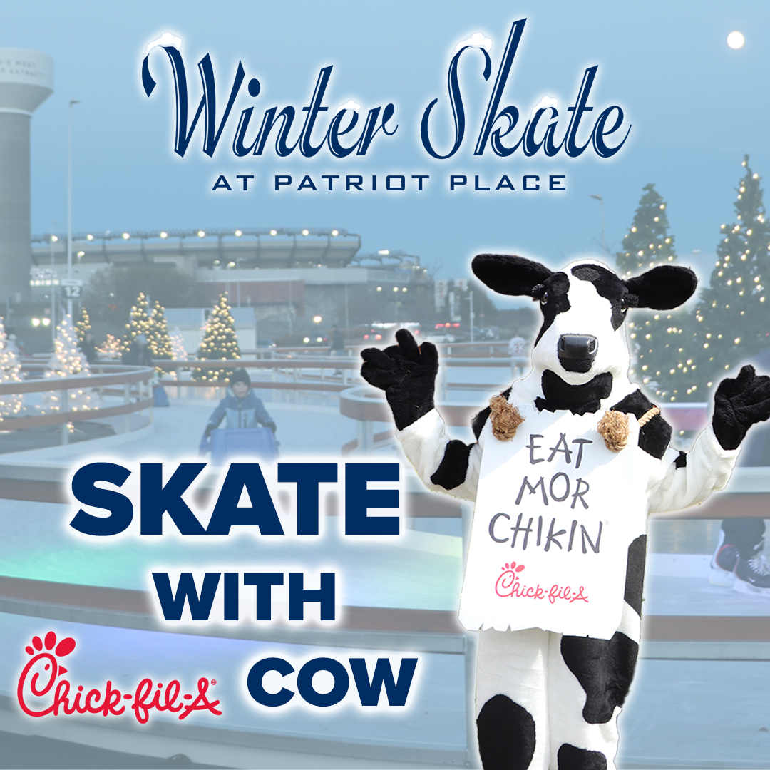 Winter Skate Chick-fil-A Cow