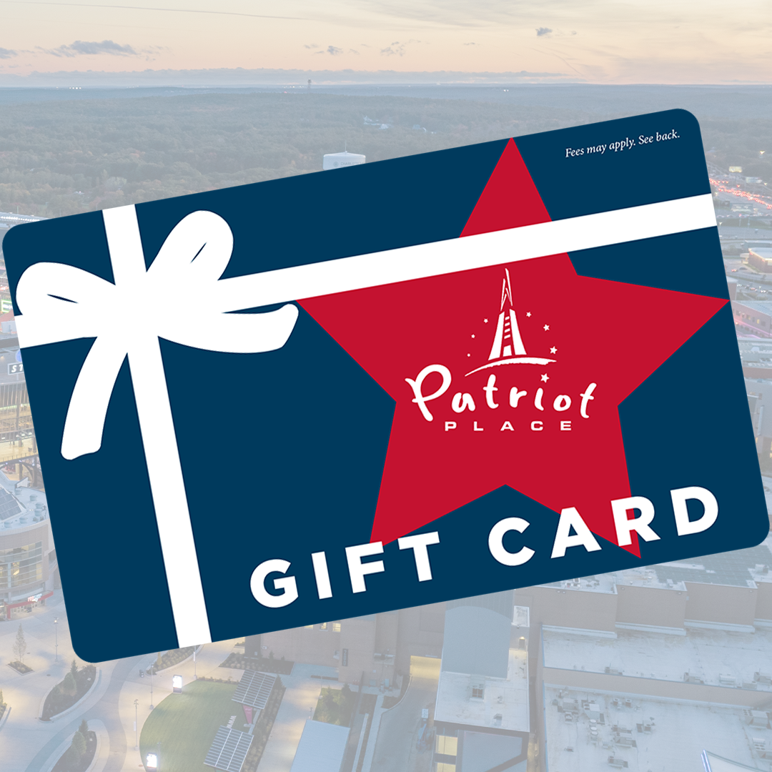 Patriot Place Gift Card 2026